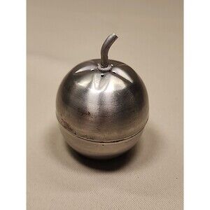 Vintage Silver Tin Tomato Pepper Shaker